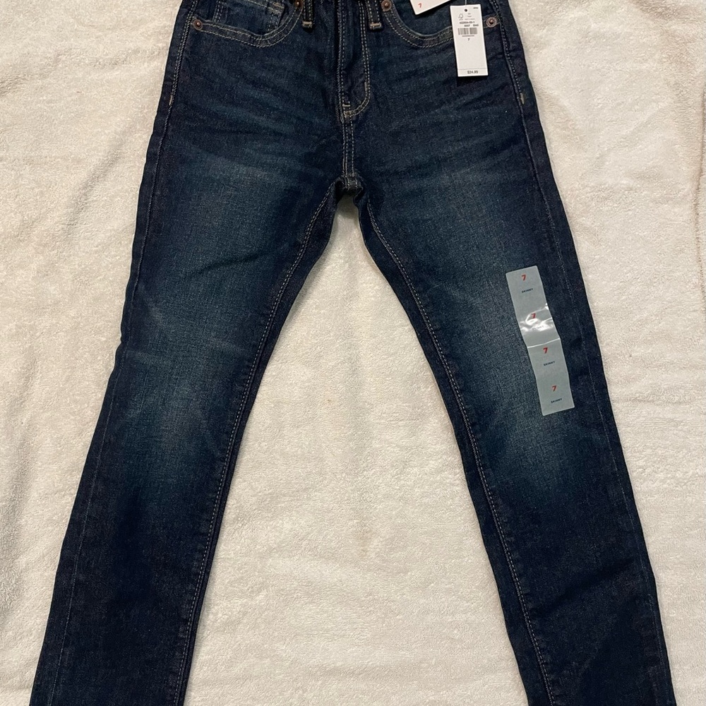 Old Navy Blue Boys Skinny Jeans Classic Style
